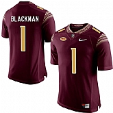 Florida State Seminoles 1 James Blackman Marroon College Football Jersey DingZhi,baseball caps,new era cap wholesale,wholesale hats