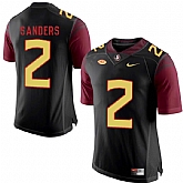 Florida State Seminoles 2 Deion Sanders BlackCollege Football Jersey DingZhi,baseball caps,new era cap wholesale,wholesale hats