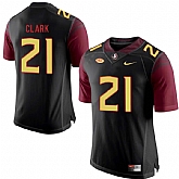 Florida State Seminoles 21 Corey Clark Black College Football Jersey DingZhi,baseball caps,new era cap wholesale,wholesale hats