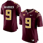 Florida State Seminoles 9 Peter Warrick Red College Football Jersey DingZhi,baseball caps,new era cap wholesale,wholesale hats