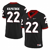 Georgia Bulldogs 22 Rhonda Kilpatrick Black College Football Jersey DingZhi,baseball caps,new era cap wholesale,wholesale hats