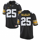 Iowa Hawkeyes 25 Akrum Wadley Black College Football Jersey DingZhi,baseball caps,new era cap wholesale,wholesale hats