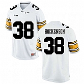 Iowa Hawkeyes 38 T.J. Hockenson White College Football Jersey DingZhi,baseball caps,new era cap wholesale,wholesale hats