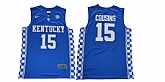 Kentucky Wildcats 15 DeMarcus Cousins Blue College Basketball Jersey,baseball caps,new era cap wholesale,wholesale hats