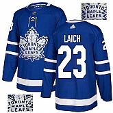 Maple Leafs 23 Brooks Laich Blue Glittery Edition Adidas Jersey,baseball caps,new era cap wholesale,wholesale hats