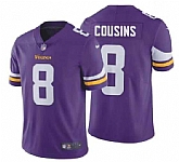 Nike Vikings 8 Kirk Cousin Purple NFL Vapor Untouchable Player Limited Jersey,baseball caps,new era cap wholesale,wholesale hats