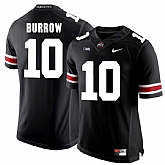 Ohio State Buckeyes 10 Joe Burrow Black College Football Jersey DingZhi,baseball caps,new era cap wholesale,wholesale hats