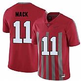 Ohio State Buckeyes 11 Austin Mack Red College Football EliteJersey DingZhi,baseball caps,new era cap wholesale,wholesale hats