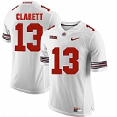 Ohio State Buckeyes 13 Maurice Clarett White College Football Jersey DingZhi,baseball caps,new era cap wholesale,wholesale hats