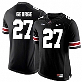 Ohio State Buckeyes 27 Eddie George Black College Football Jersey DingZhi,baseball caps,new era cap wholesale,wholesale hats