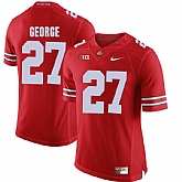 Ohio State Buckeyes 27 Eddie George Red College Football Jersey DingZhi,baseball caps,new era cap wholesale,wholesale hats