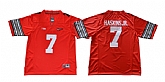 Ohio State Buckeyes 7 Dwayne Haskins Jr. Red College Football Jersey,baseball caps,new era cap wholesale,wholesale hats