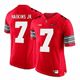 Ohio State Buckeyes 7 Dwayne Haskins Red With Diamond Logo College Football Jersey DingZhi,baseball caps,new era cap wholesale,wholesale hats