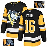 Penguins 16 Eric Fehr Black Glittery Edition Adidas Jersey,baseball caps,new era cap wholesale,wholesale hats