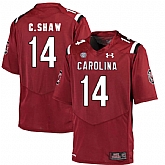 South Carolina Gamecocks 14 C.Shaw Red College Football Jersey DingZhi,baseball caps,new era cap wholesale,wholesale hats