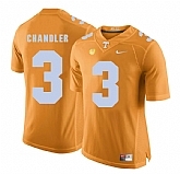 Tennessee Volunteers 3 White Ty Chandler Orange College Football Jersey DingZhi,baseball caps,new era cap wholesale,wholesale hats