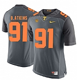 Tennessee Volunteers 91 Doug Atkins Gray College Football Jersey DingZhi,baseball caps,new era cap wholesale,wholesale hats