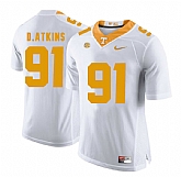 Tennessee Volunteers 91 Doug Atkins White College Football Jersey DingZhi,baseball caps,new era cap wholesale,wholesale hats