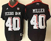 Texas A&M Aggies 40 Von Miller Black College Football Jersey,baseball caps,new era cap wholesale,wholesale hats