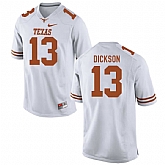 Texas Longhorns 13 Michael Dickson White College Football Jersey DingZhi,baseball caps,new era cap wholesale,wholesale hats