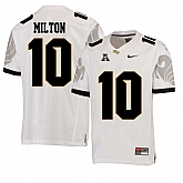UCF Knights 10 Mckenzie Milton White College Football Jersey DingZhi,baseball caps,new era cap wholesale,wholesale hats