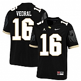 UCF Knights 16 Noah Vedral Black College Football Jersey DingZhi,baseball caps,new era cap wholesale,wholesale hats