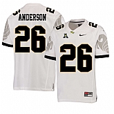 UCF Knights 26 Otis Anderson White College Football Jersey DingZhi,baseball caps,new era cap wholesale,wholesale hats