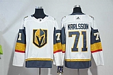 Vegas Golden Knights 71 William Karlsson White Adidas Stitched Jersey,baseball caps,new era cap wholesale,wholesale hats