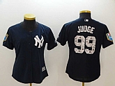 Women Yankees #99 Aaron Judge Navy 2018 Spring Training Cool Base Baseball Jerseys,baseball caps,new era cap wholesale,wholesale hats