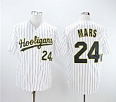Hooligans 24K Bruno Mars White Baseball Baseball Jerseys,baseball caps,new era cap wholesale,wholesale hats