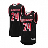 Louisville Cardinals 24 Montrezl Harrell Black College Basketball Jersey Dzhi,baseball caps,new era cap wholesale,wholesale hats