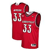 Louisville Cardinals 33 Jordan Nwora Red College Basketball Jersey Dzhi,baseball caps,new era cap wholesale,wholesale hats