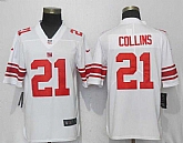 Nike Giants 21 Landon Collins White Vapor Unctouchable Limited Jersey,baseball caps,new era cap wholesale,wholesale hats