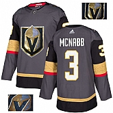 Vegas Golden Knights 3 Brayden Mcnabb Gray With Special Glittery Logo Adidas Jersey,baseball caps,new era cap wholesale,wholesale hats