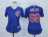 Women Cubs 68 Jorge Soler Royal Cool Base Baseball Jerseys,baseball caps,new era cap wholesale,wholesale hats