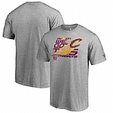 Cleveland Cavaliers Fanatics Branded 2018 NBA Central Division Champions Locker Room T-Shirt Heather Gray,baseball caps,new era cap wholesale,wholesale hats