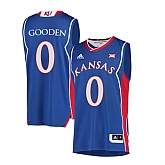 Kansas Jayhawks 0 Drew Gooden Blue Throwback College Basketball Jersey Dzhi,baseball caps,new era cap wholesale,wholesale hats