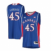 Kansas Jayhawks 45 Raef LaFrentz Blue Throwback College Basketball Jersey Dzhi,baseball caps,new era cap wholesale,wholesale hats