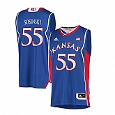 Kansas Jayhawks 55 Jame Sosinski Blue Throwback College Basketball Jersey Dzhi,baseball caps,new era cap wholesale,wholesale hats