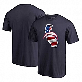 Los Angeles Chargers Navy NFL Pro Line by Fanatics Branded Banner State T Shirt,baseball caps,new era cap wholesale,wholesale hats