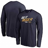 New Orleans Pelicans Fanatics Branded 2018 NBA Playoffs Slogan Long Sleeve T-Shirt Navy,baseball caps,new era cap wholesale,wholesale hats