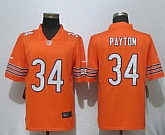 Nike Bears 34 Walter Payton Orange Vapor Untouchable Limited Jersey,baseball caps,new era cap wholesale,wholesale hats