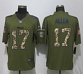 Nike Bills 17 Josh Allen Army Green Salute To Service Limited Jersey,baseball caps,new era cap wholesale,wholesale hats