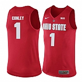 Ohio State Buckeyes 1 Gareon Conley Red College Basketball Jersey Dzhi,baseball caps,new era cap wholesale,wholesale hats