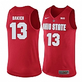Ohio State Buckeyes 13 Andrew Dakich Red College Basketball Jersey Dzhi,baseball caps,new era cap wholesale,wholesale hats
