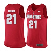 Ohio State Buckeyes 21 Evan Turner Red College Basketball Jersey Dzhi,baseball caps,new era cap wholesale,wholesale hats