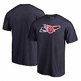 Tennessee Titans Navy NFL Pro Line by Fanatics Branded Banner State T Shirt,baseball caps,new era cap wholesale,wholesale hats