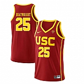 USC Trojans 25 Bennie Boatwright Red College Basketball Jersey Dzhi,baseball caps,new era cap wholesale,wholesale hats
