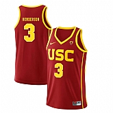 USC Trojans 3 Harrison Henderson Red College Basketball Jersey Dzhi,baseball caps,new era cap wholesale,wholesale hats