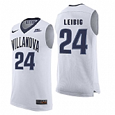 Villanova Wildcats 24 Tom Leibig White College Basketball Elite Jersey Dzhi,baseball caps,new era cap wholesale,wholesale hats